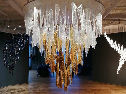 Can I Design My Own Handmade art glass chandelie?