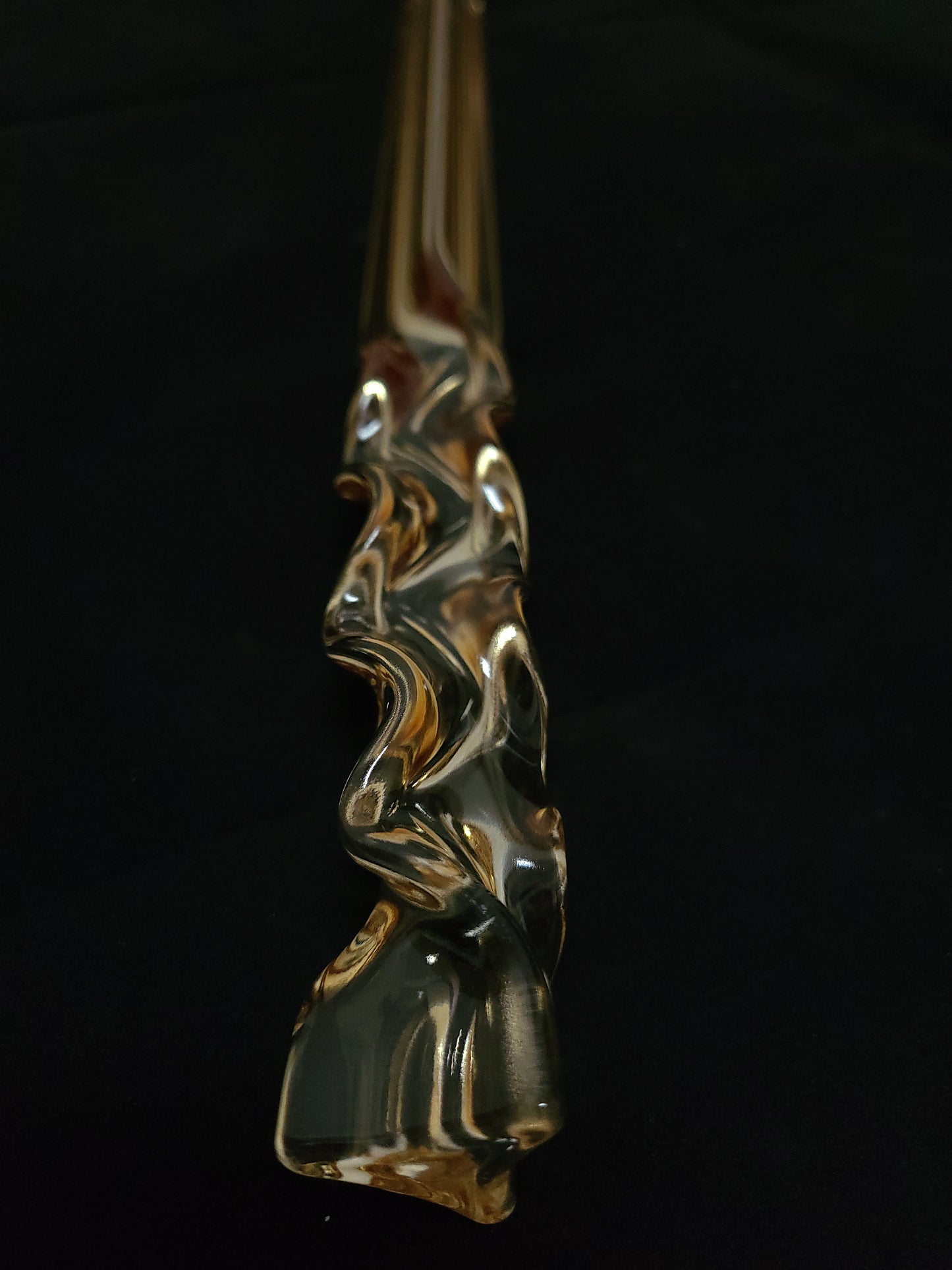 Hand made glass tube for chandelier