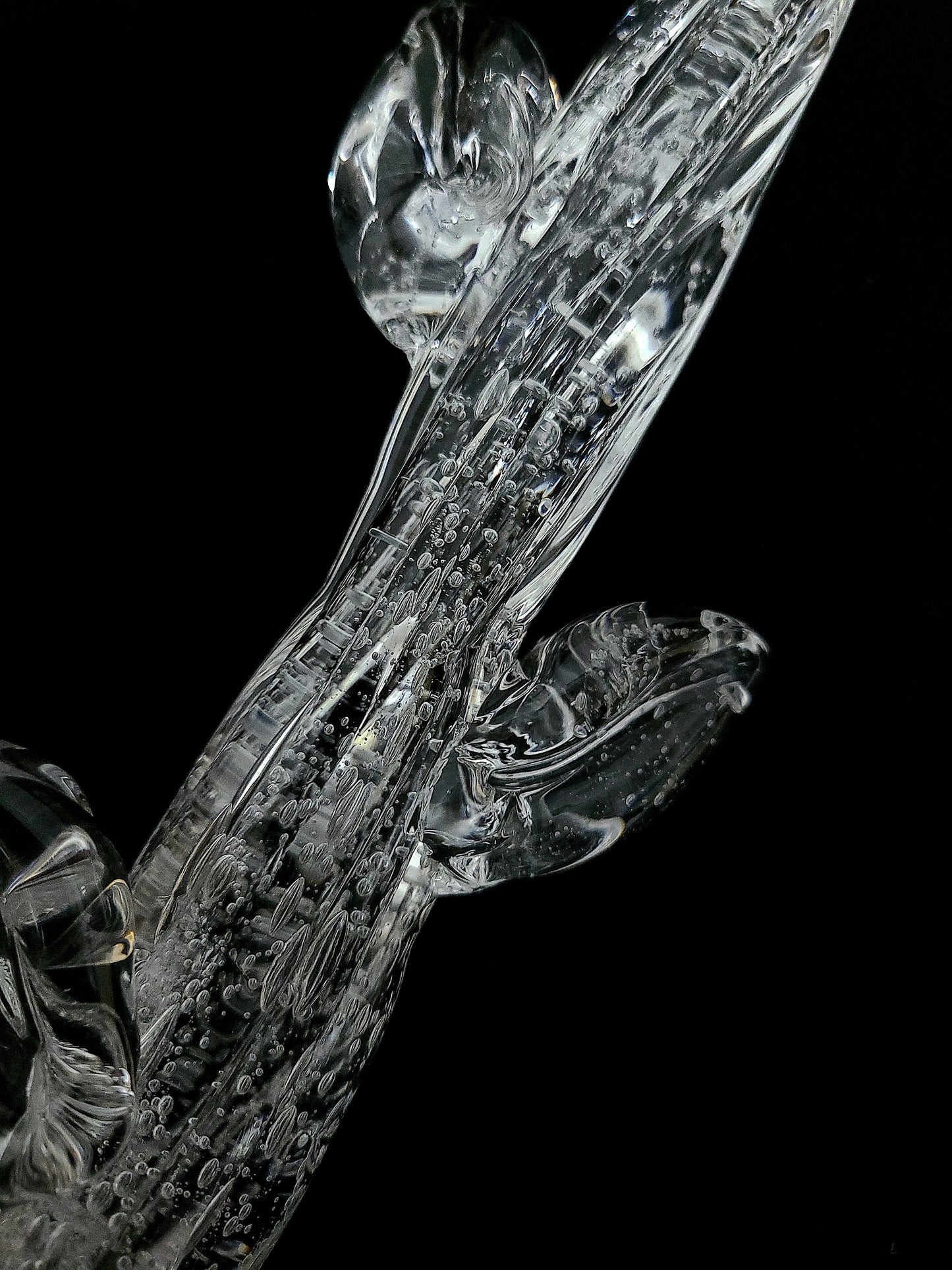 Hand blown Glass Tree Branches Chandelier