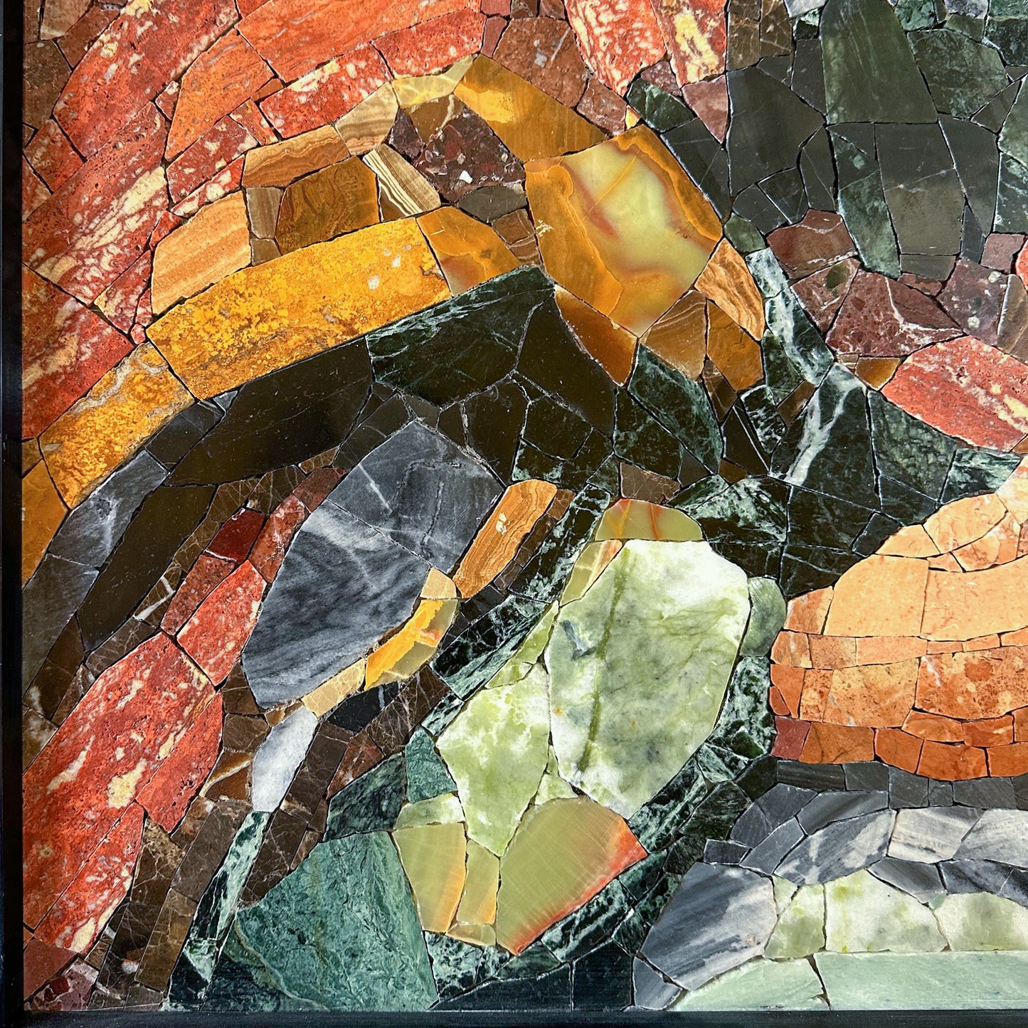Mosaic Portrait Custom Marble Art Mosaic Decoration Marble Tile Cut Mosaic Mural
