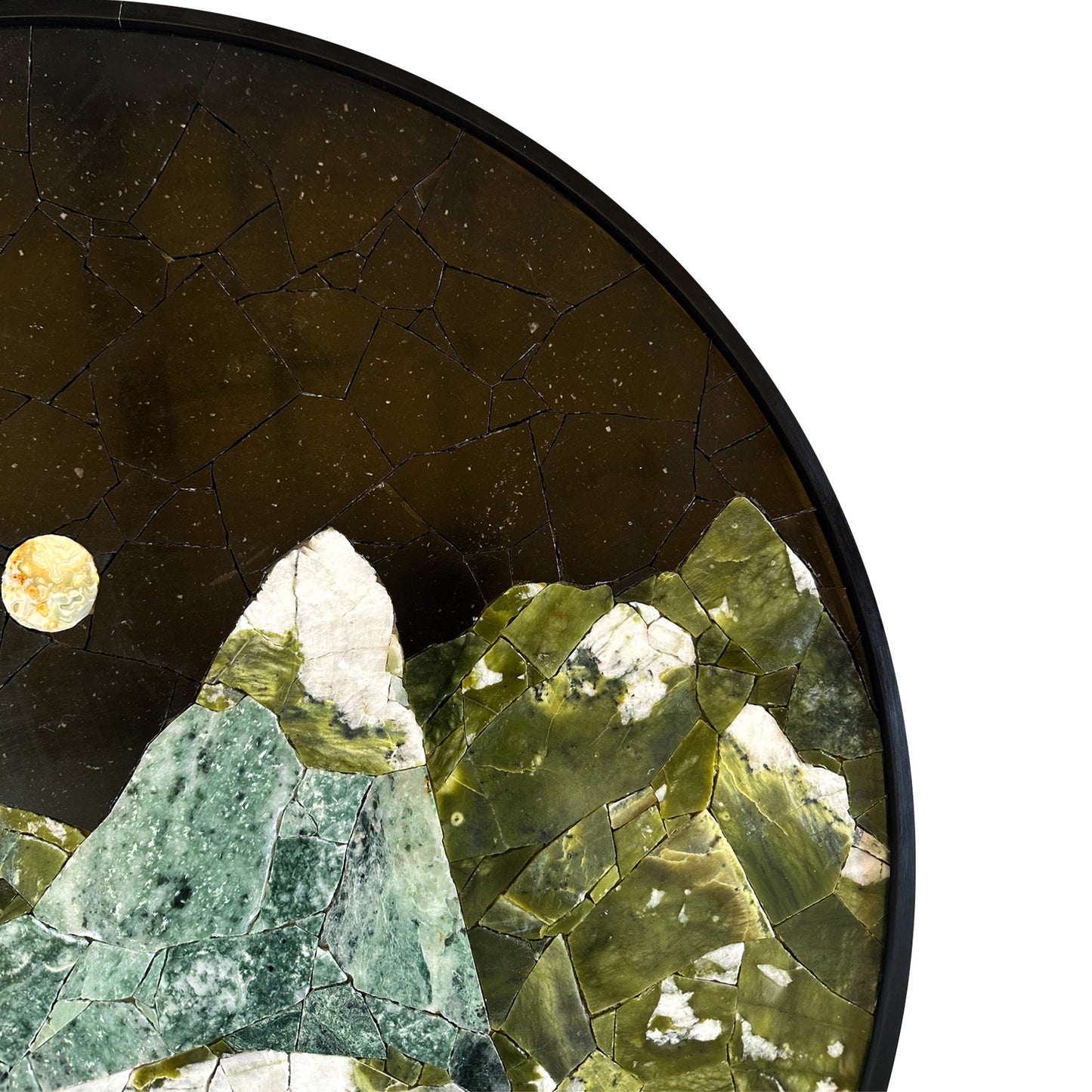 Moon over the mountains Marble&Stone Mosaic