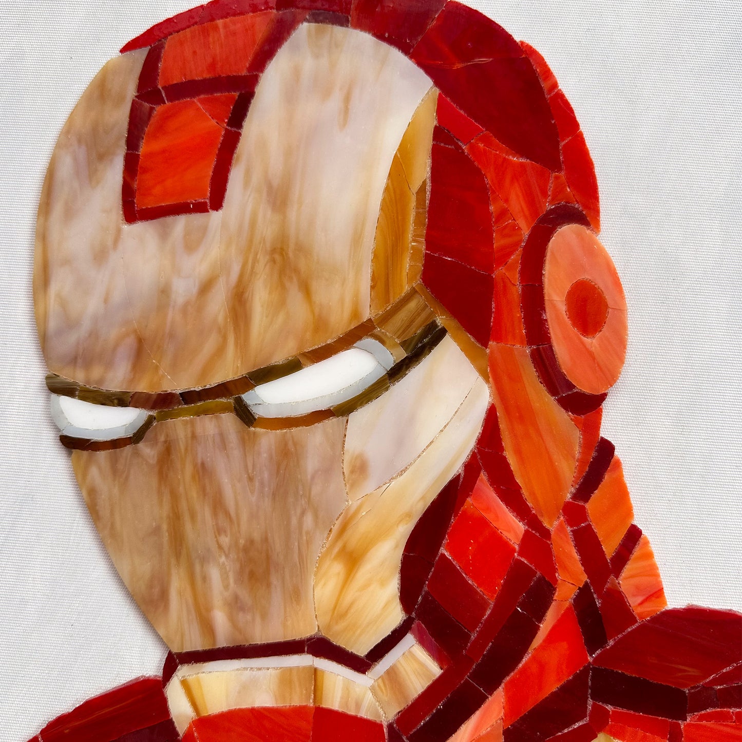 Ironman Marble&Jade Mosaic Art