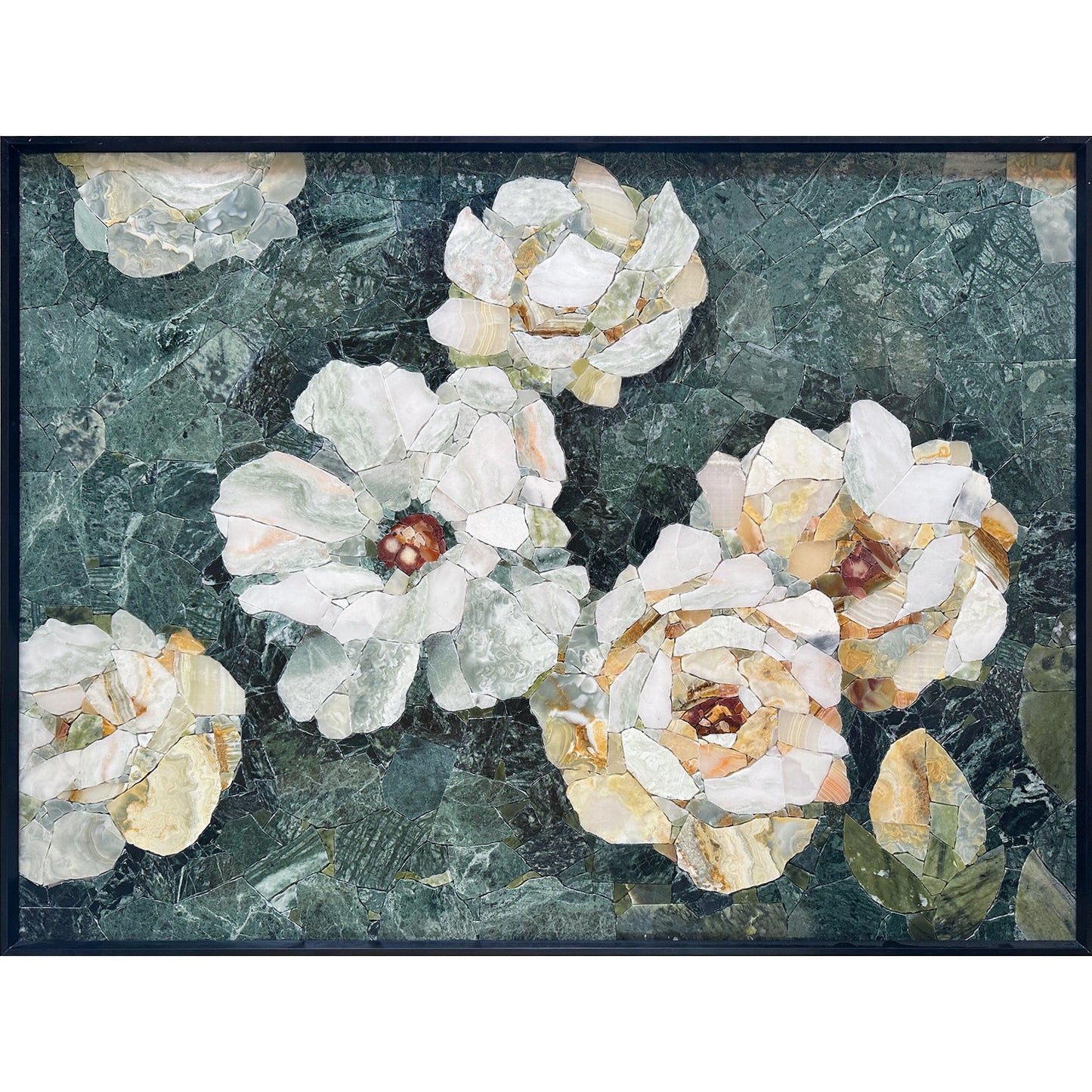 Lithops Marble&Jade Mosaic for Mosaic Murals