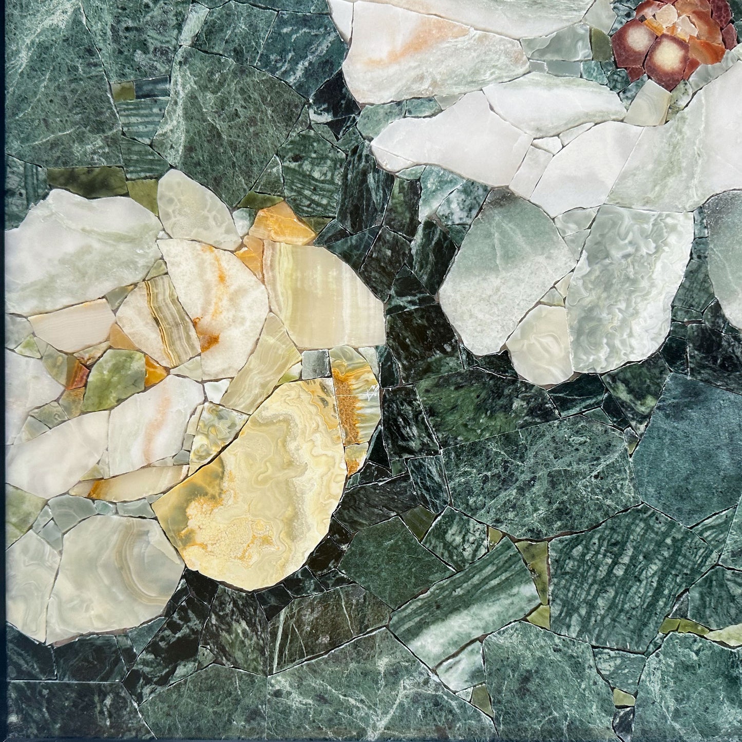 Lithops Marble&Jade Mosaic for Mosaic Murals