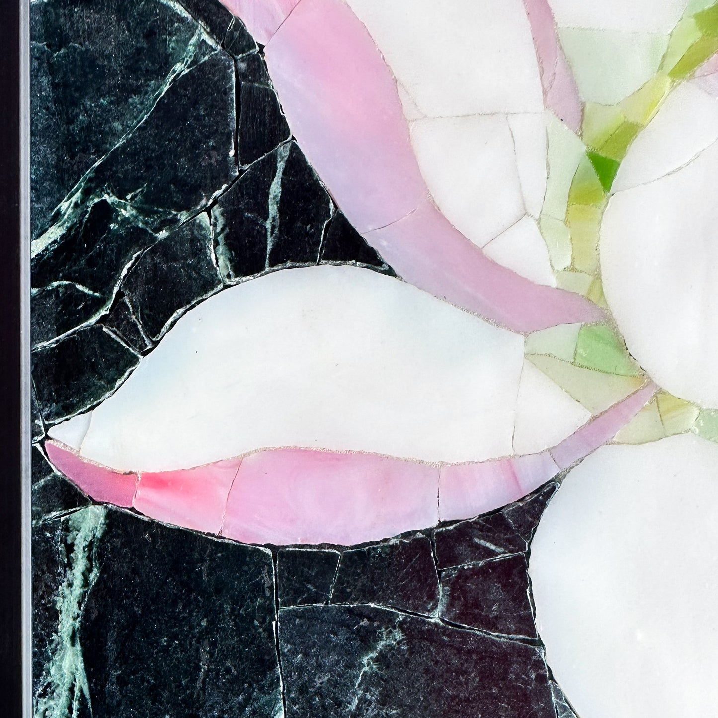 White Lotus Marble&Jade Mosaic for Mosaic Wall Art