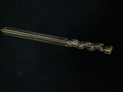 Hand made glass tube for chandelier