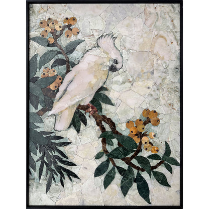 Loquat on the Tree Marble&Jade Mosaic
