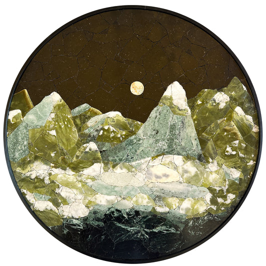 Moon over the mountains Marble&Stone Mosaic