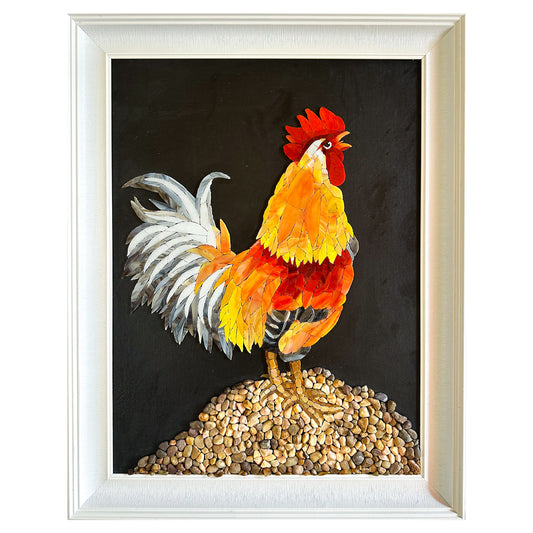 Big Cock Glass Arty Mosaic