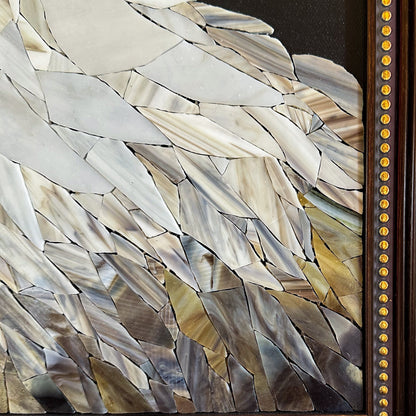 Bird Mosaic Eagle Mosaic handcrafted of Marble&Jade Mosaic