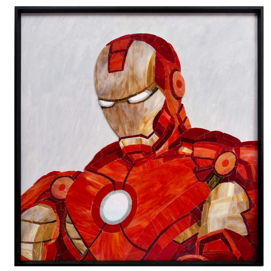 Ironman Marble&Jade Mosaic Art