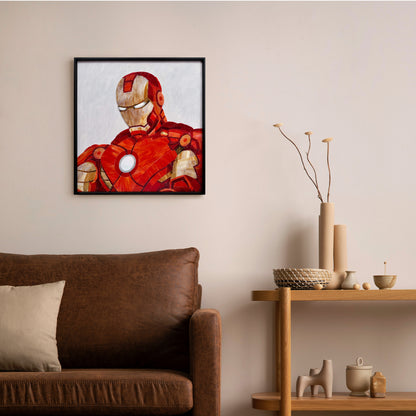 Ironman Marble&Jade Mosaic Art