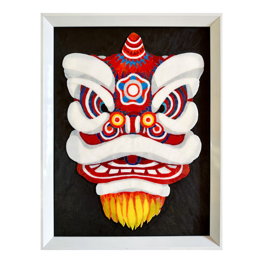 Lion costume Marble&Jade Mosaic