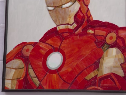 Ironman Marble&Jade Mosaic Art