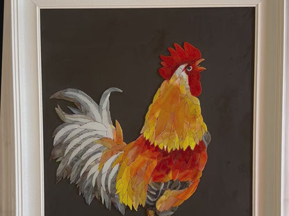Big Cock Glass Arty Mosaic